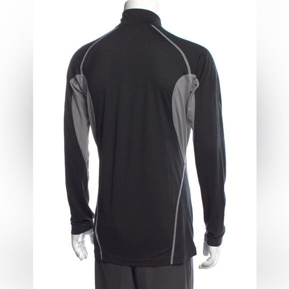 Mountain Hardwear Merino Wool Colorblock Pattern Sweatshirt - Picture 2 of 9